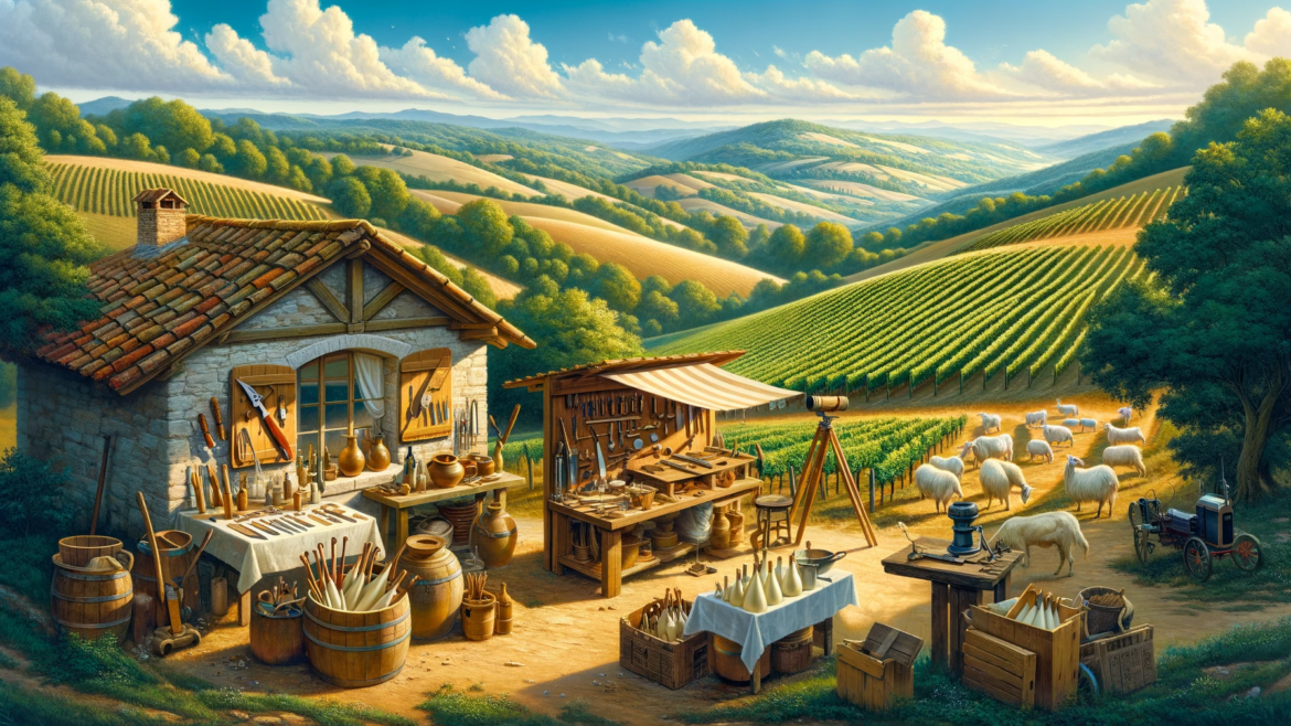Les secrets des artisans de la Toscane d’Auvergne